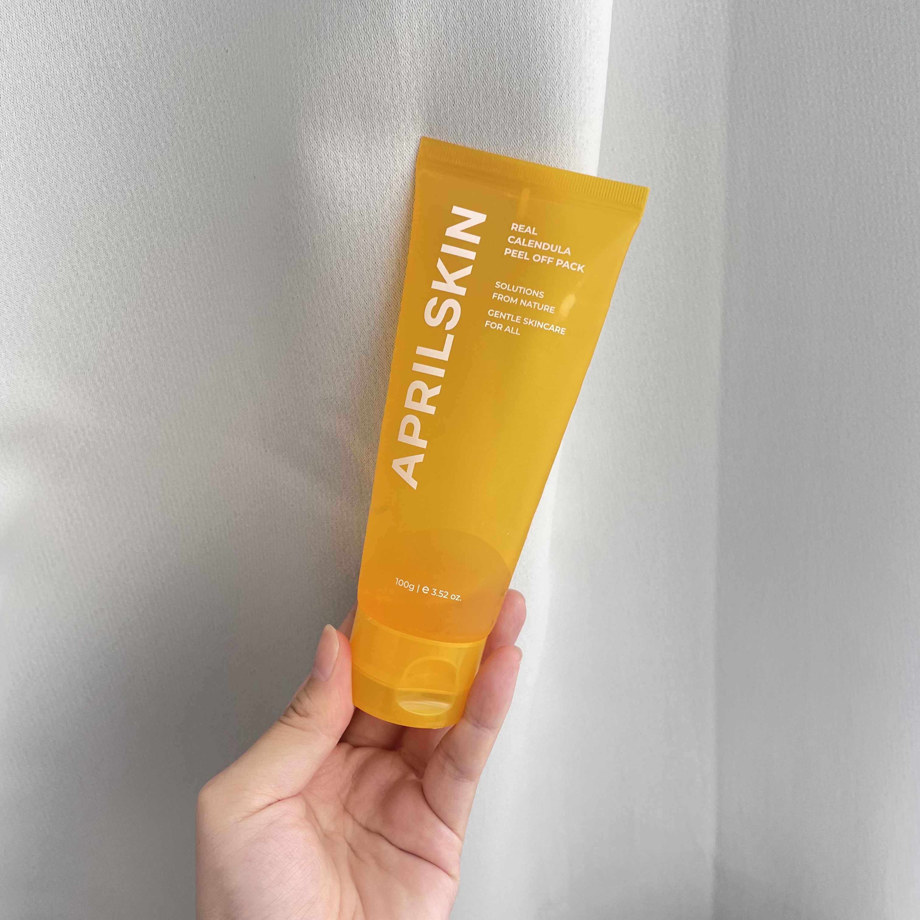 リアルカレンデュラピールオフパック/APRILSKIN/ピーリングを使ったクチコミ（2枚目）