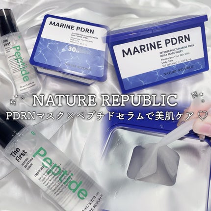 ザファーストペプチドブースティングセラム/ネイチャーリパブリック/ブースター・導入液を使ったクチコミ(1枚目)