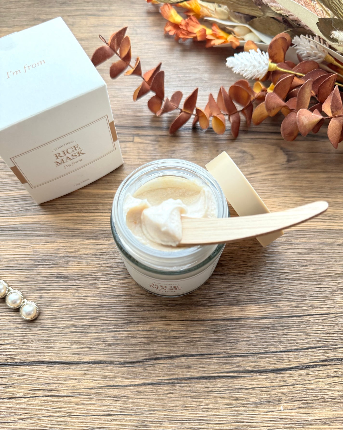 RICE MASK/I'm from/洗い流すパック・マスクを使ったクチコミ(2枚目)