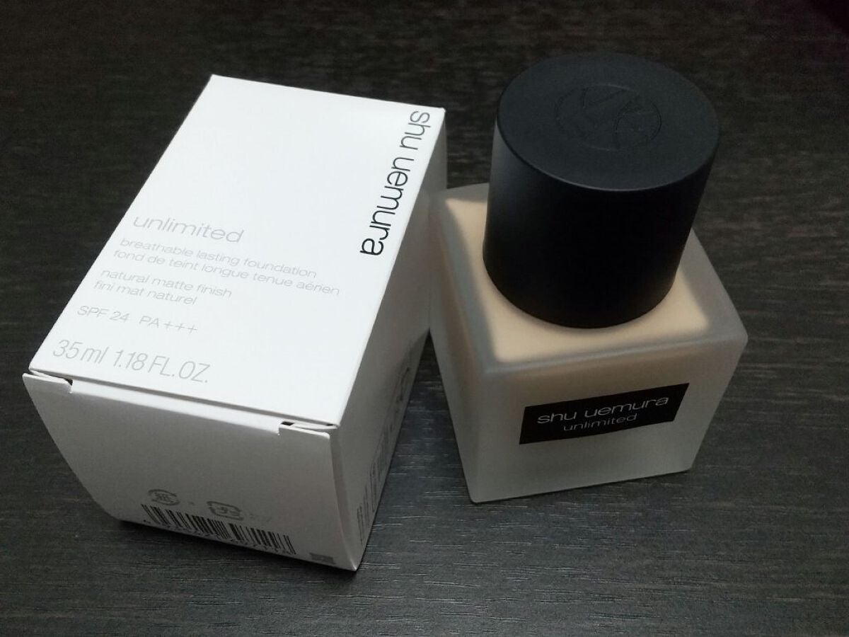(旧)アンリミテッド ラスティング フルイド/shu uemura/リキッドファンデーションを使ったクチコミ(2枚目)