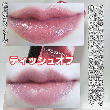 メロウラッピングルージュ/LIPGUARDIAN/口紅を使ったクチコミ(6枚目)