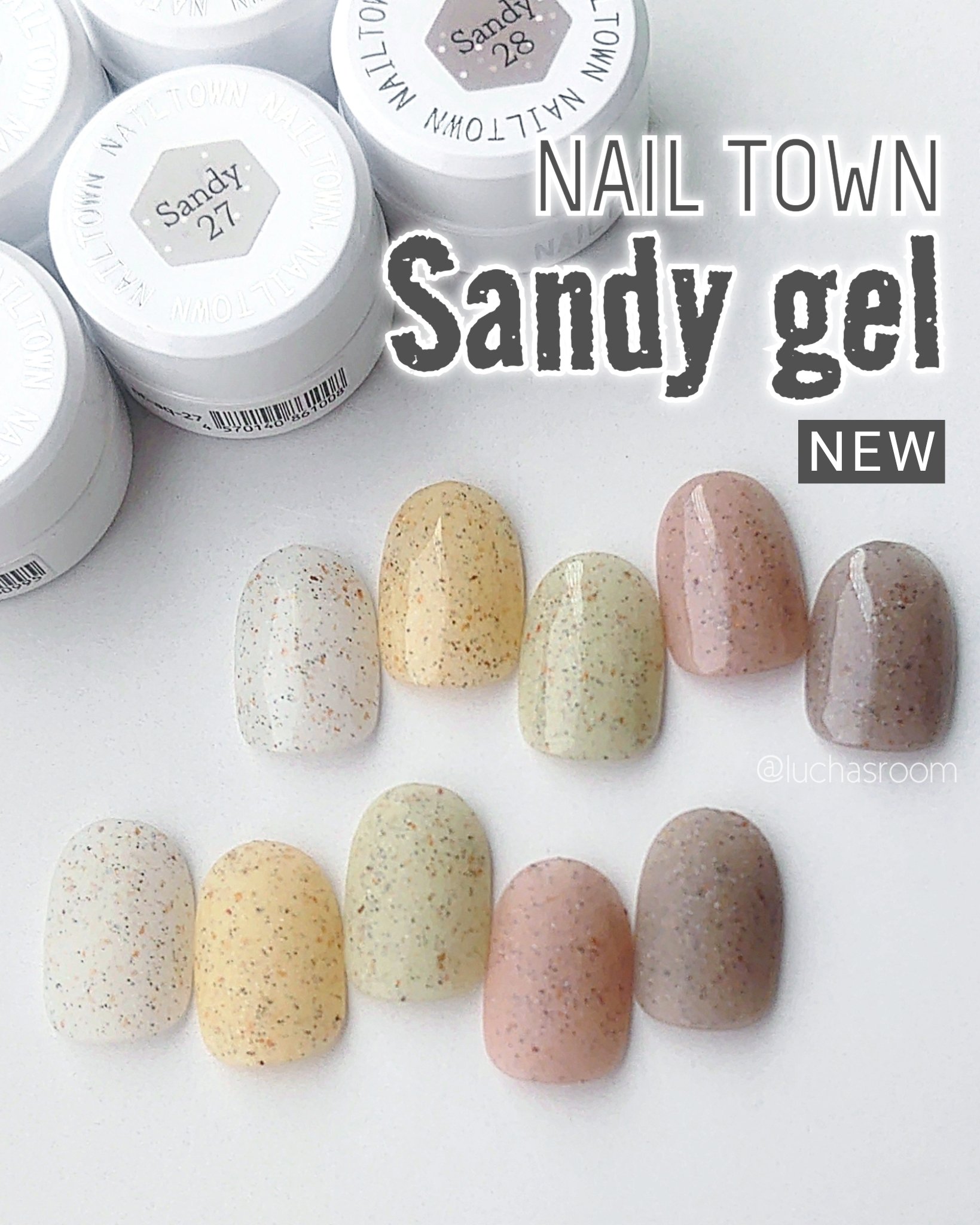 ネイルタウンジェル サンディジェル/NAILTOWN/ジェルネイルを使ったクチコミ（1枚目）