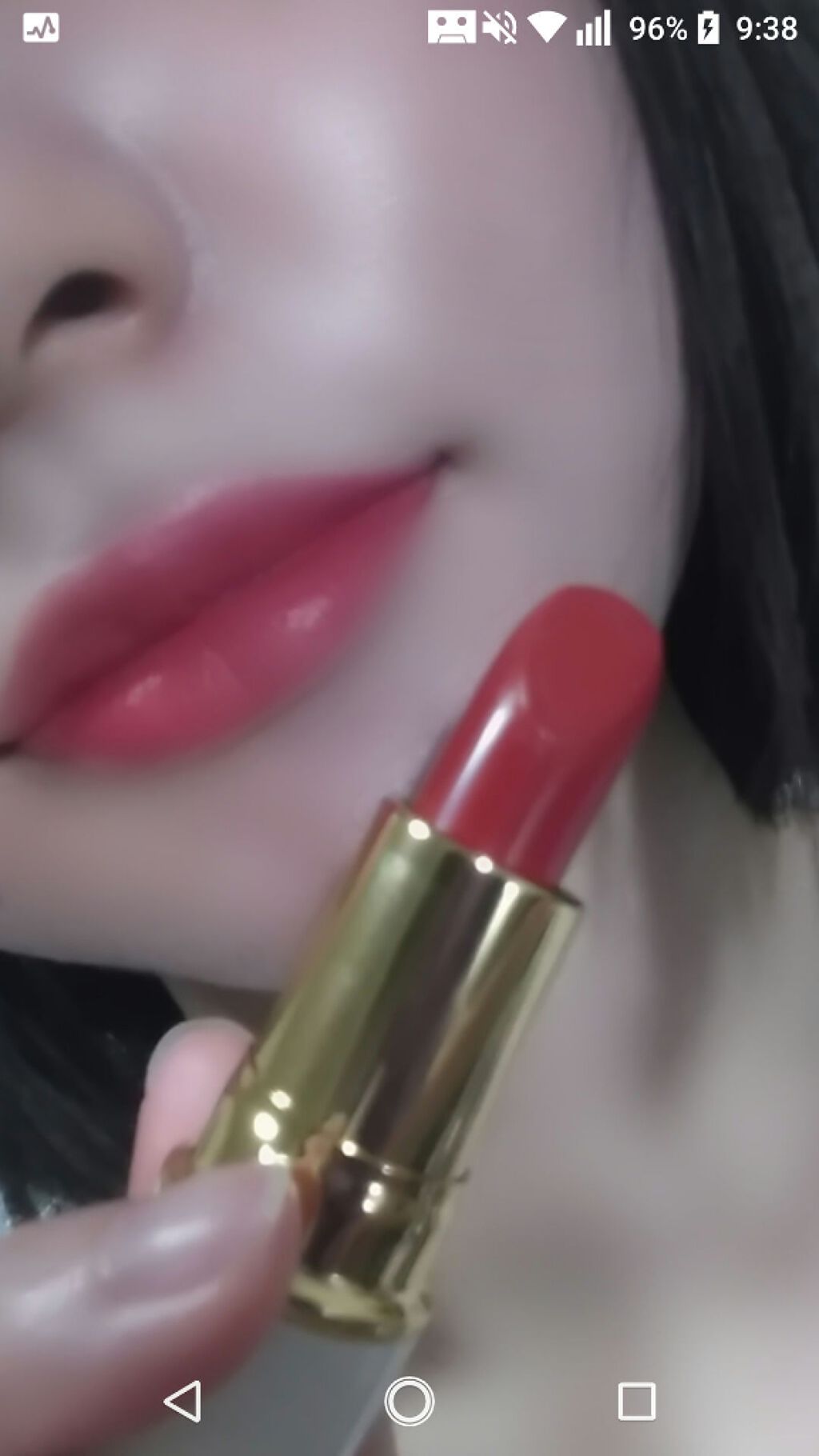 ラスティング リップカラーN/CEZANNE/口紅を使ったクチコミ（2枚目）