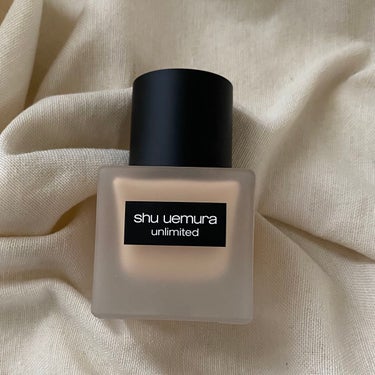 アンリミテッド ラスティング フルイド/shu uemura/リキッドファンデーションを使ったクチコミ（1枚目）