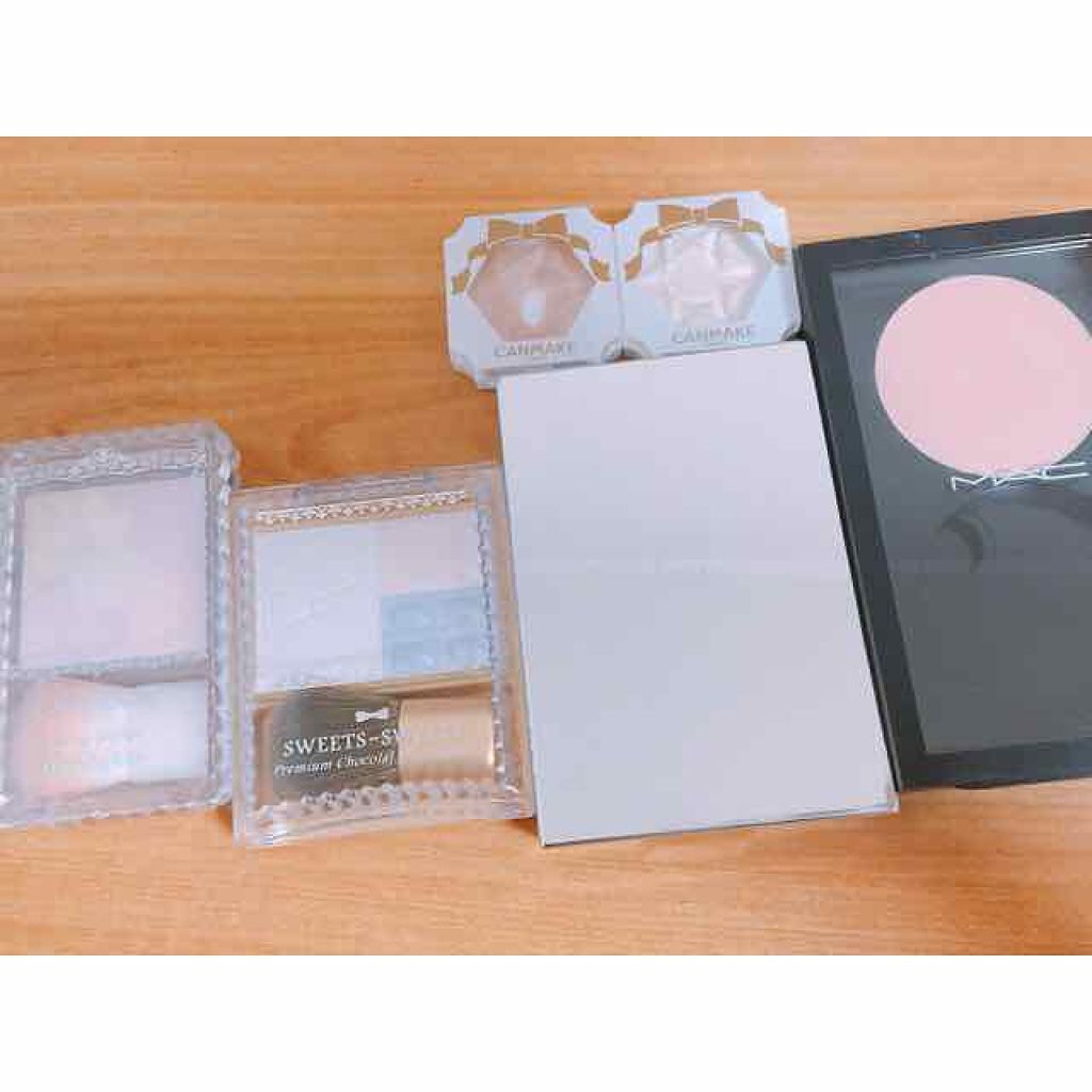 グロウフルールハイライター/キャンメイク/パウダーハイライトを使ったクチコミ(1枚目)