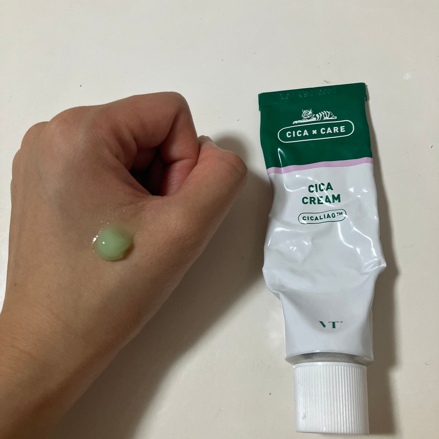 CICA クリーム/VT/フェイスクリームを使ったクチコミ(1枚目)