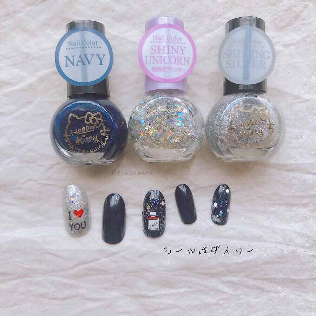 サンリオネイル/DAISO/マニキュアを使ったクチコミ（3枚目）