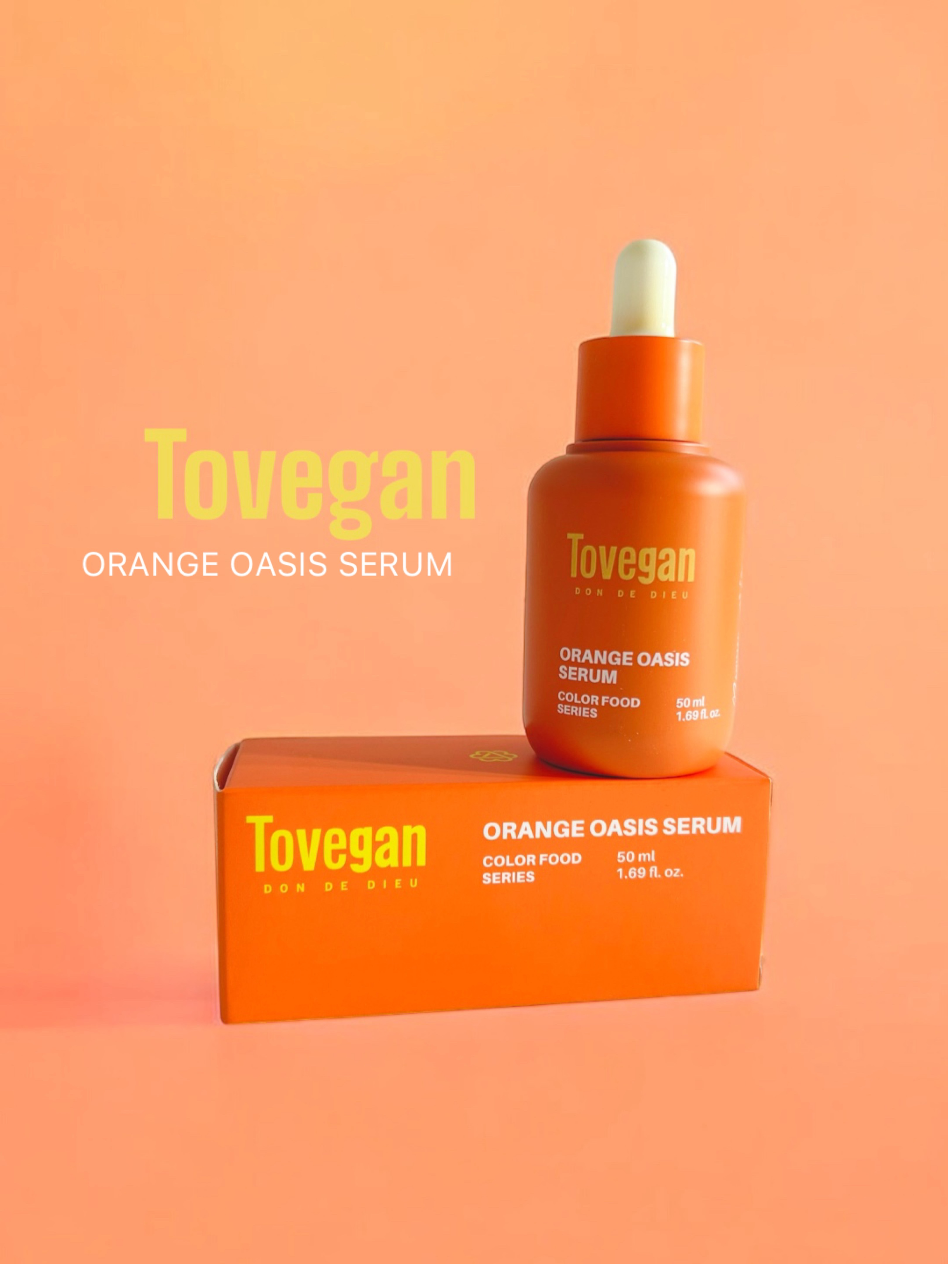 カラーフードシリーズオレンジオアシスセラム/Tovegan/美容液を使ったクチコミ（1枚目）