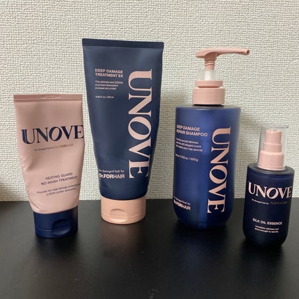 ディープダメージトリートメントEX/UNOVE/洗い流すヘアトリートメントを使ったクチコミ(1枚目)