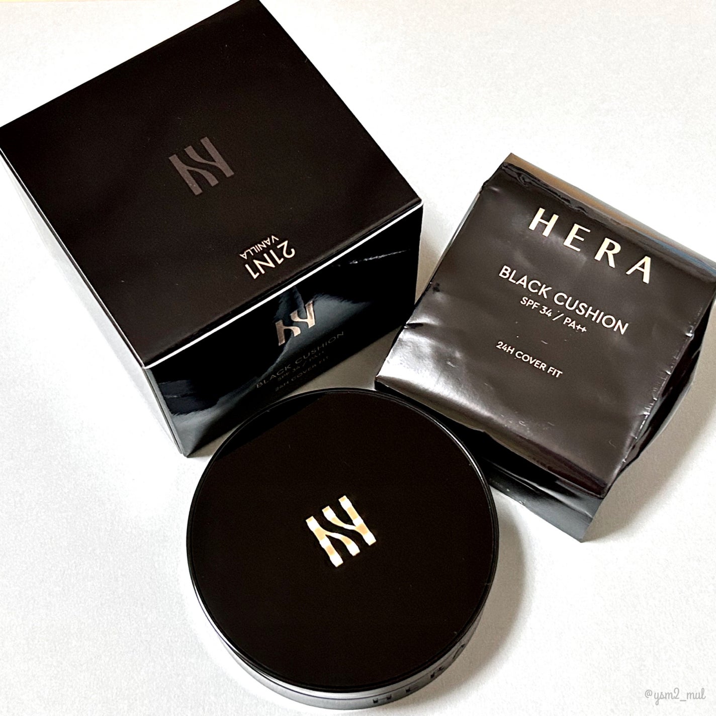 ブラック クッション/HERA/クッションファンデーションを使ったクチコミ(8枚目)