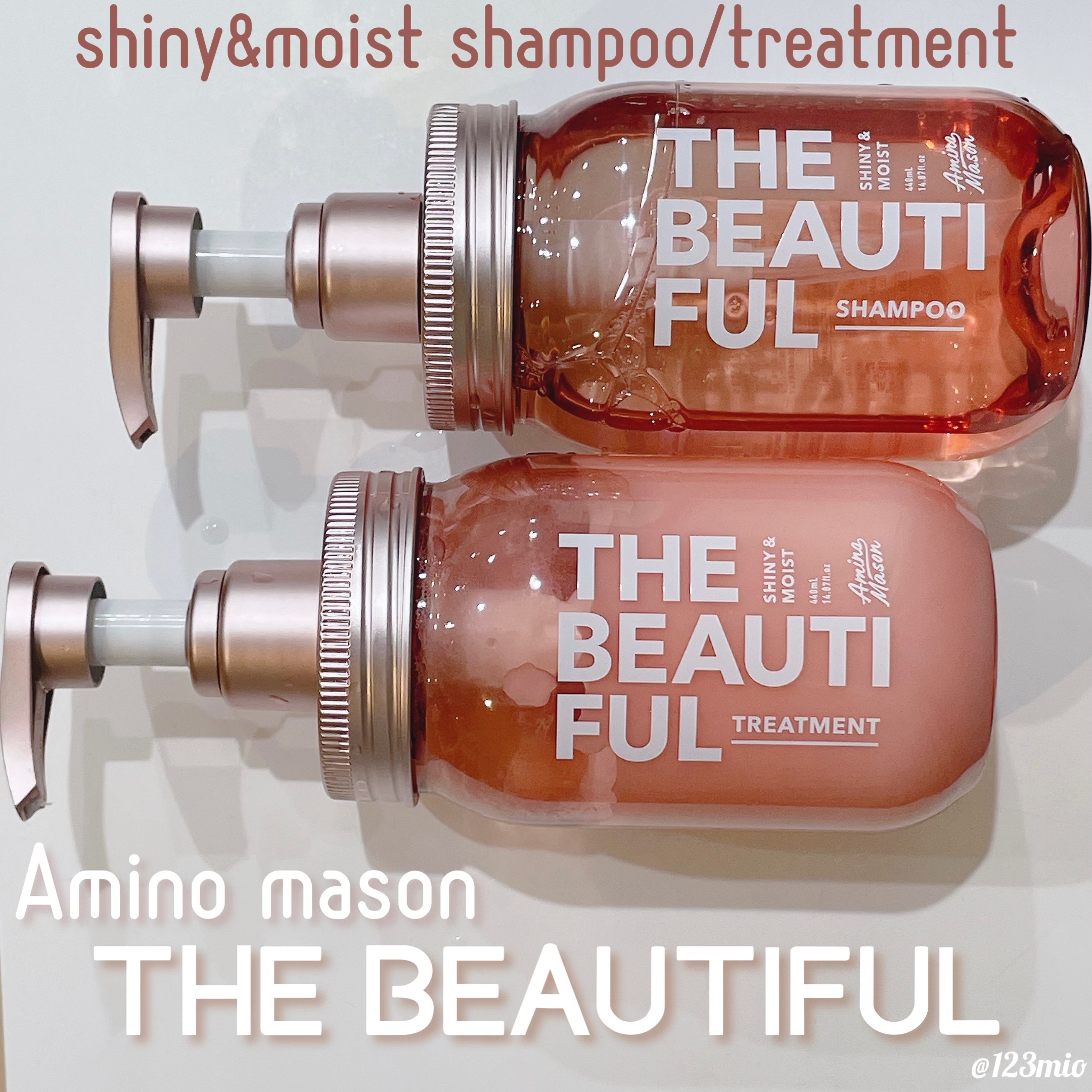 シャイニー＆モイスト シャンプー／ヘアトリートメント｜アミノ