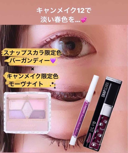 【旧品】パーフェクトスタイリストアイズ/キャンメイク/アイシャドウパレットを使ったクチコミ(1枚目)