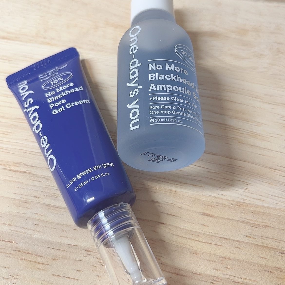 ノーモアブラックヘッド ブルーアンプルセラム/One-day's you/美容液を使ったクチコミ(5枚目)