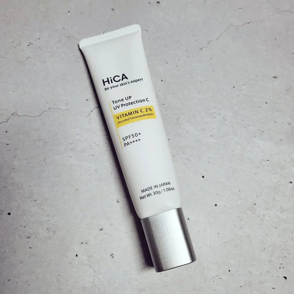 トーンアップUVプロテクション ビタミンC誘導体2％/HiCA/化粧下地を使ったクチコミ（2枚目）