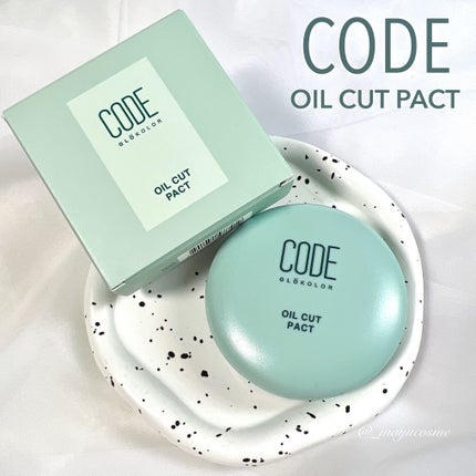 オイルカットパクト/CODE GLO KOLOR/プレストパウダーを使ったクチコミ(1枚目)