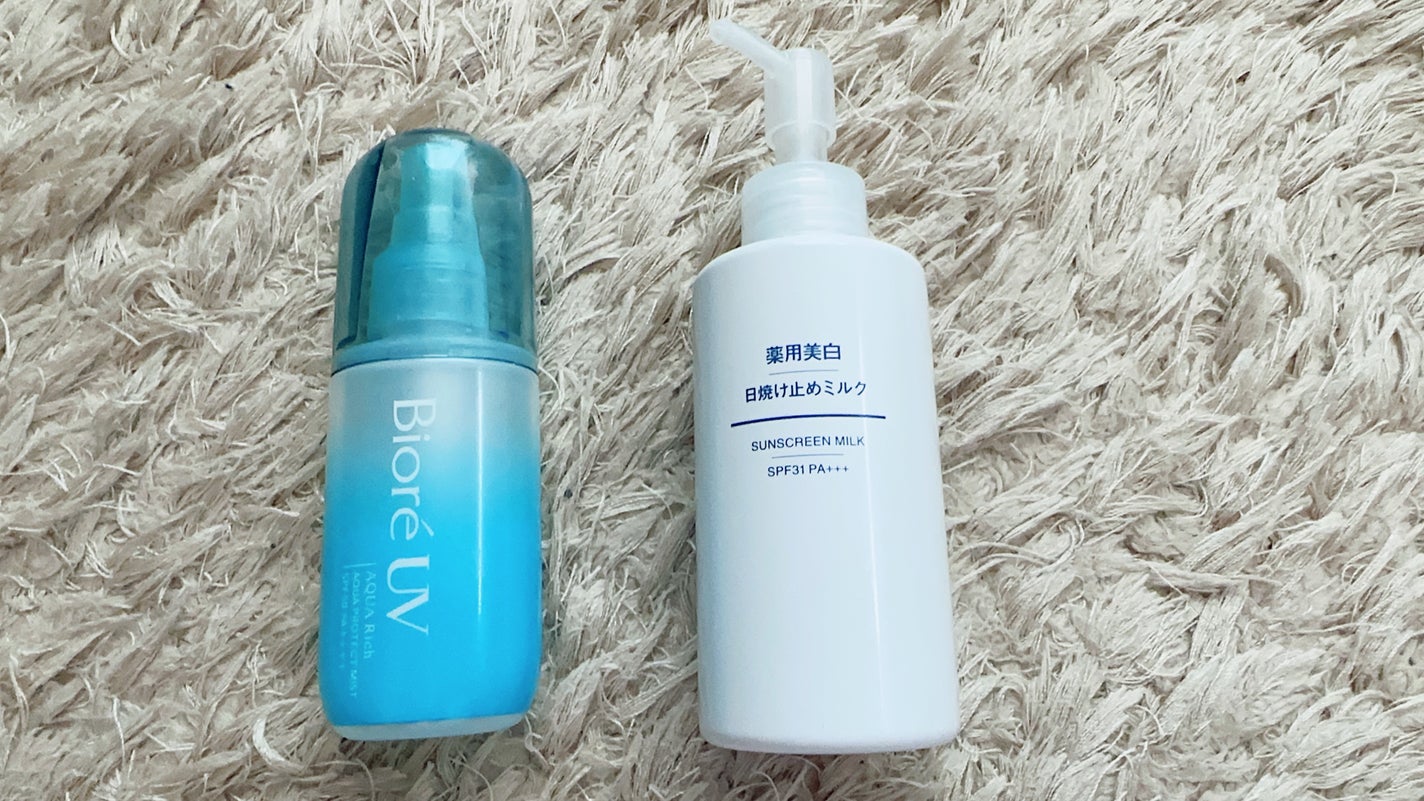 薬用美白 日焼け止めミルク SPF31 PA+++/無印良品/日焼け止めミルクを使ったクチコミ(1枚目)