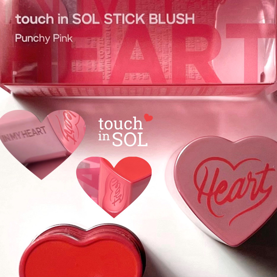 タッチインソール チークブラッシャー/touch in SOL /ジェル・クリームチークを使ったクチコミ（1枚目）