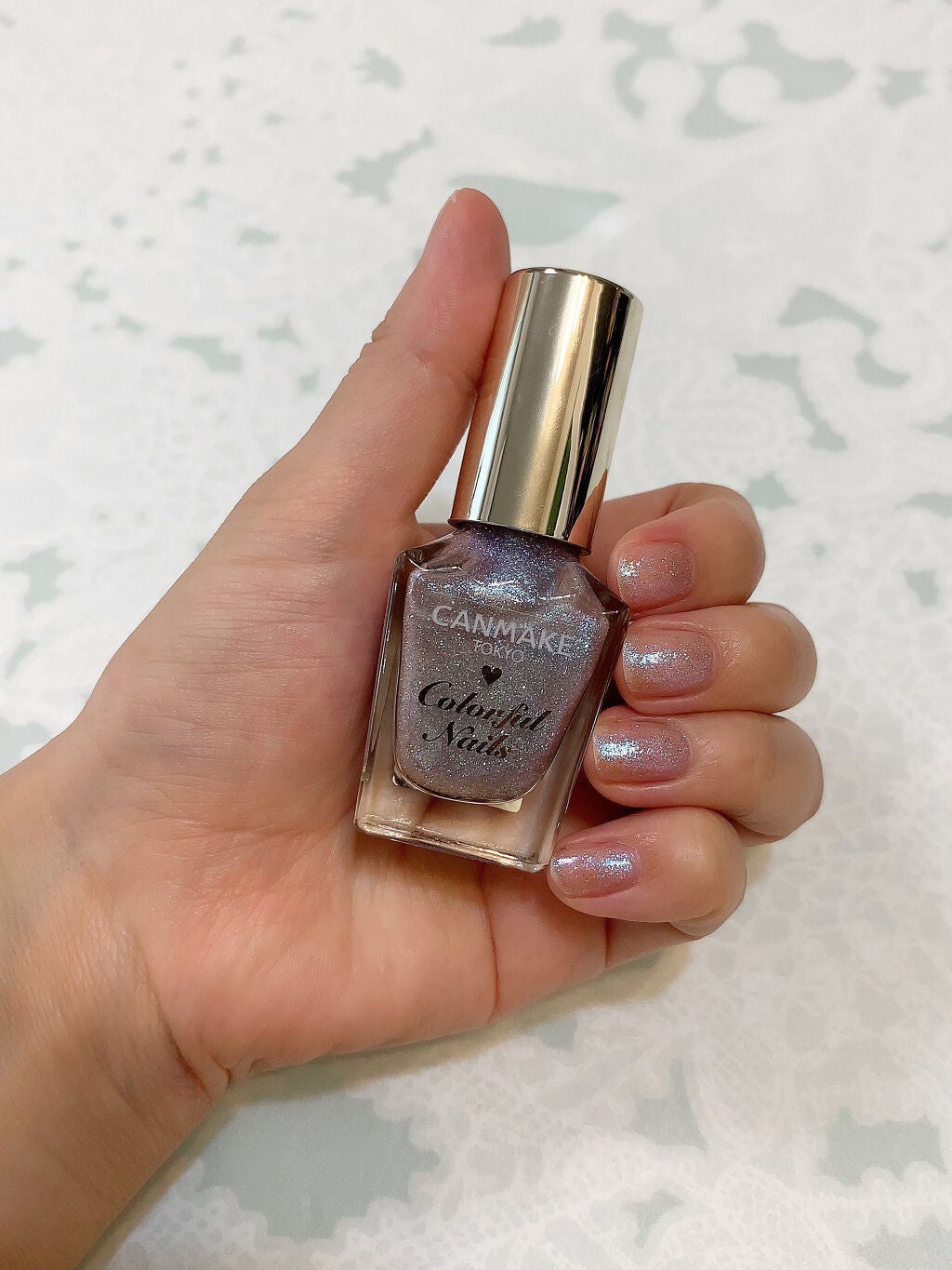 カラフルネイルズ/キャンメイク/マニキュアを使ったクチコミ(3枚目)