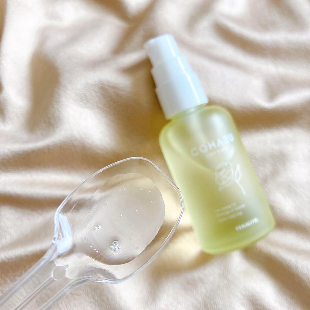 スタイリングオイル<タイト＆ウェット>/COHARU/ヘアオイルを使ったクチコミ（3枚目）