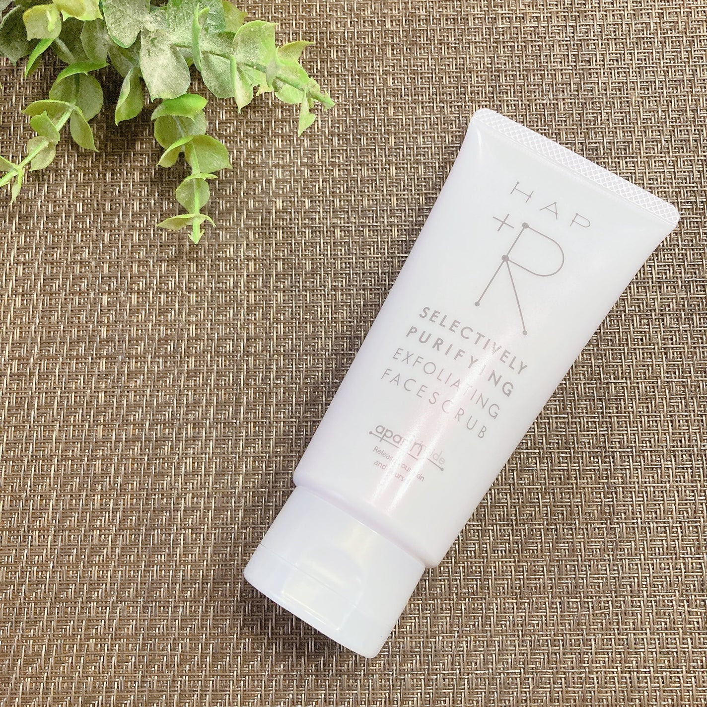 フェイススクラブ /HAP+R/スクラブ・ゴマージュを使ったクチコミ(1枚目)