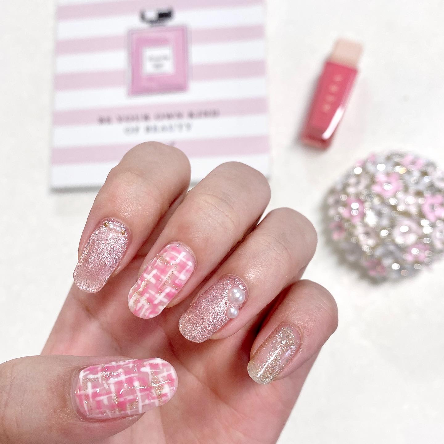 ジェルネイル（ライト対応）/セリア/ジェルネイルを使ったクチコミ（2枚目）