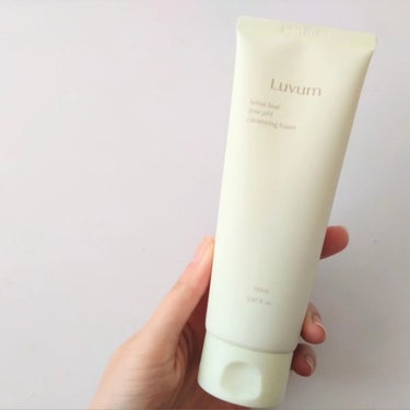 蓮の葉弱酸性クレンジングフォーム/Luvum/洗顔フォームを使ったクチコミ（2枚目）