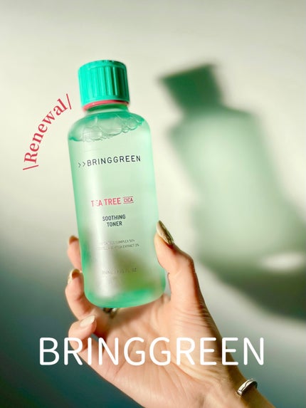 ティーツリーシカスージングトナー/BRING GREEN/化粧水を使ったクチコミ(1枚目)