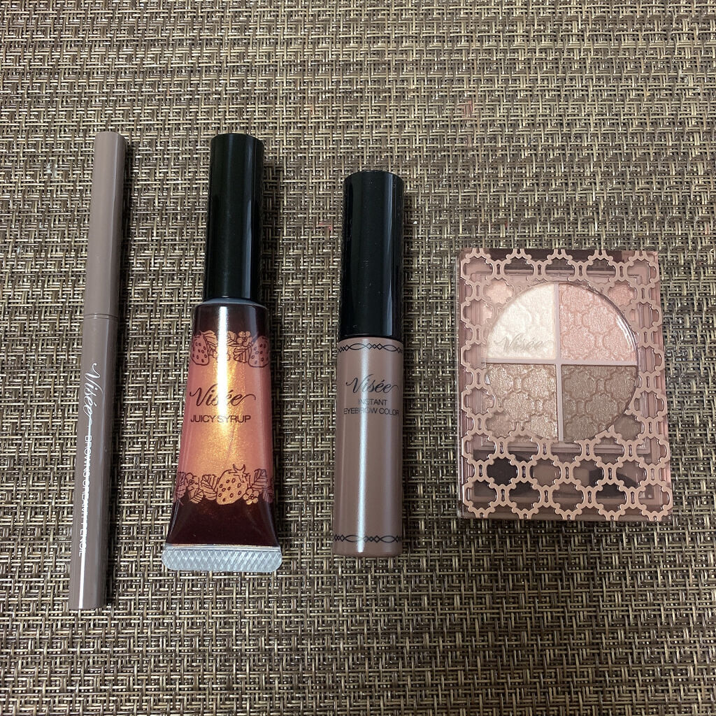 ジューシィ シロップ ダズル/Visée/リップグロスを使ったクチコミ（2枚目）