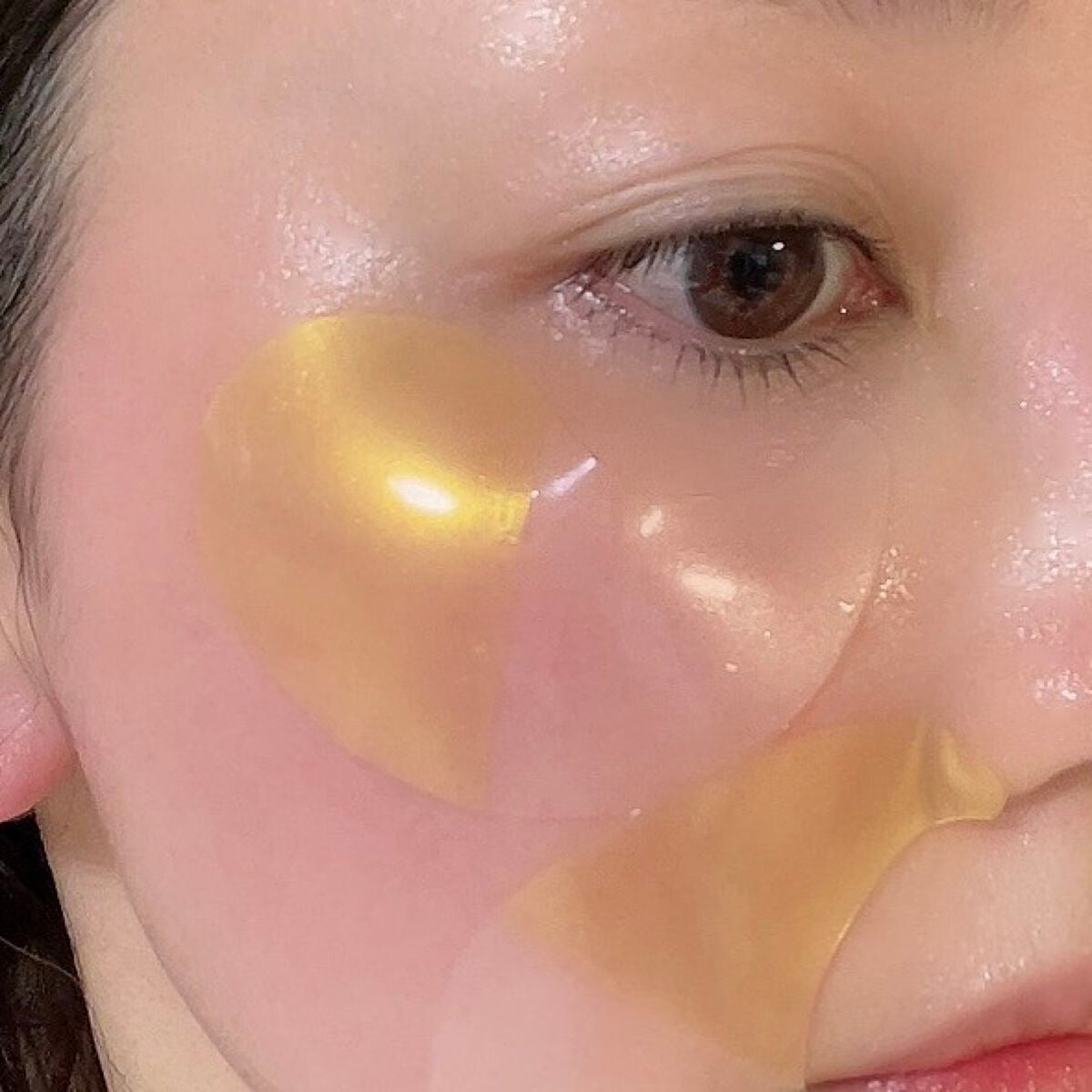 GOLD COLLAGEN DUAL EYE PATCH/SNP/アイケア・アイクリームを使ったクチコミ(4枚目)