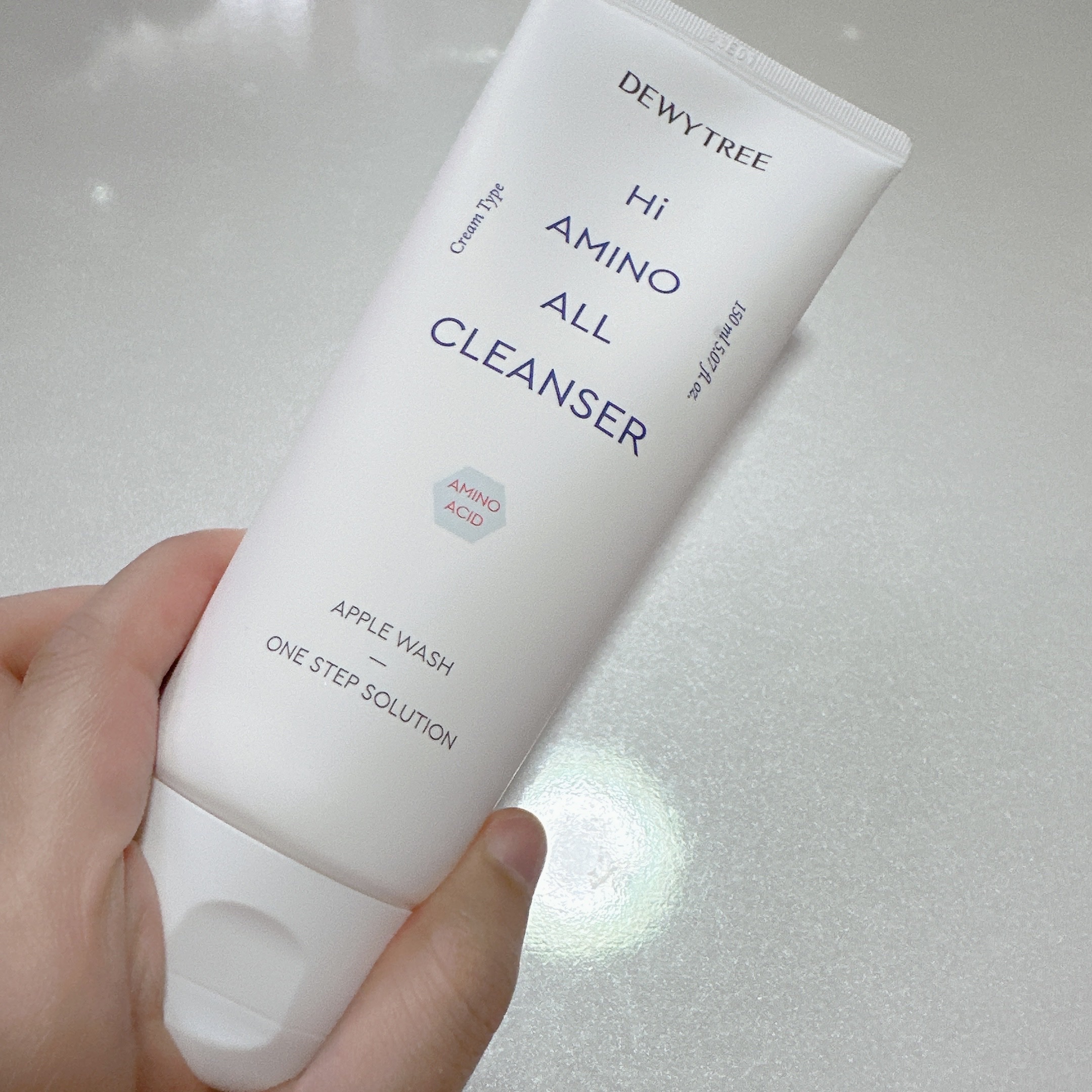 ハイアミノオールクレンザー/DEWYTREE/洗顔フォームを使ったクチコミ（2枚目）