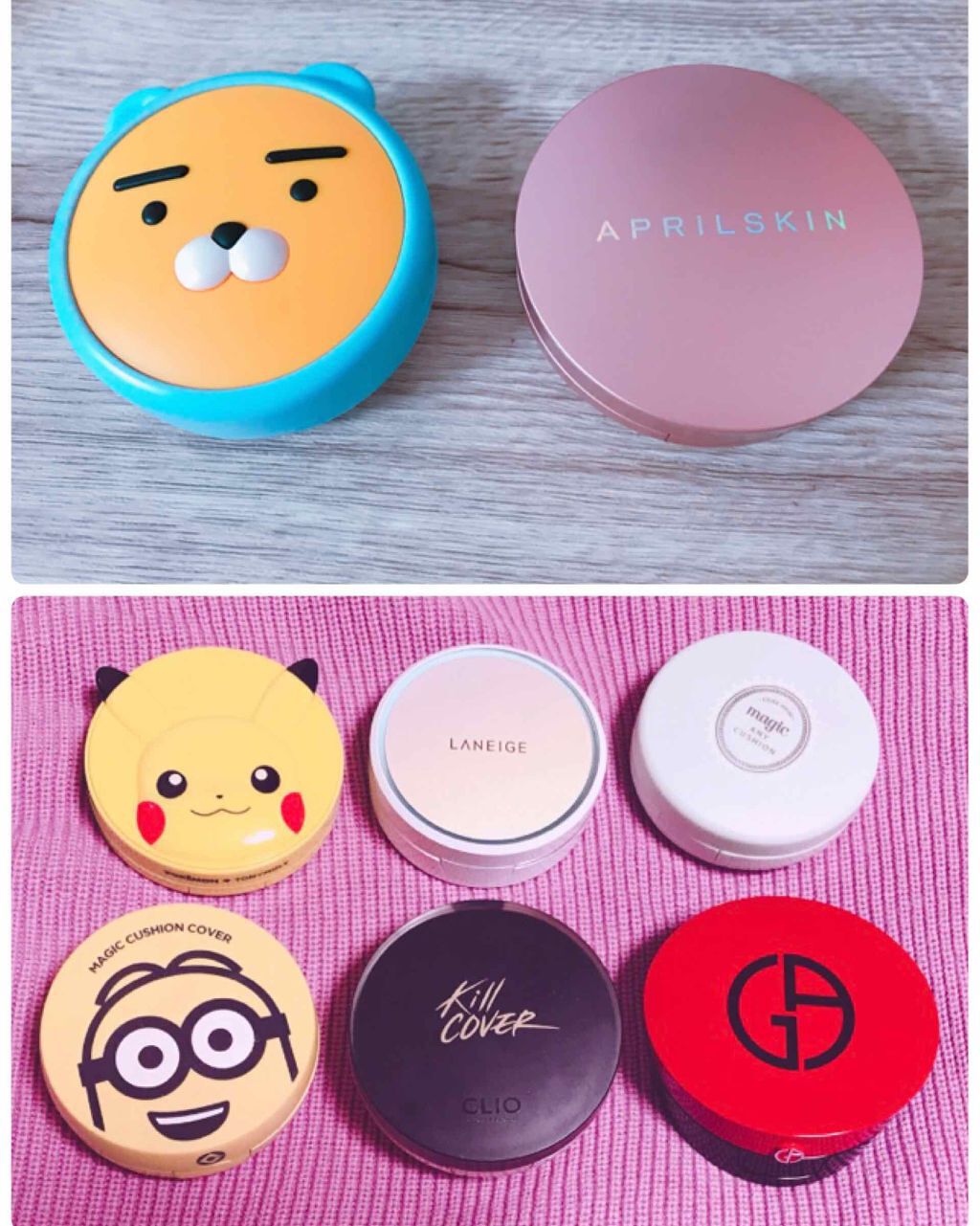 BBクッションポアコントロール (SPF50+ PA+++)/LANEIGE/クッションファンデーションを使ったクチコミ(1枚目)