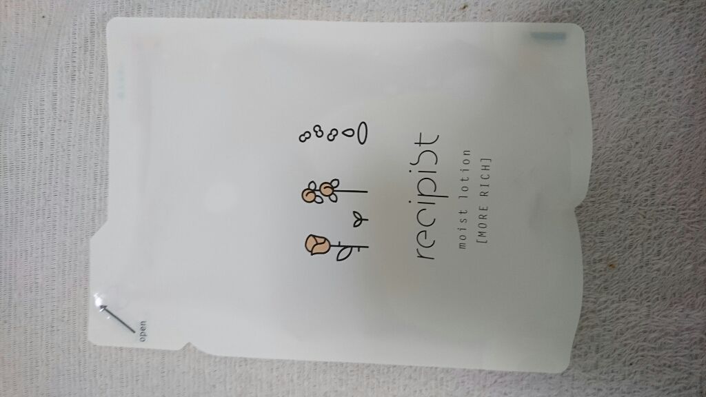 しっかりうるおう化粧水(MORE RICH)/レシピスト/化粧水を使ったクチコミ(1枚目)