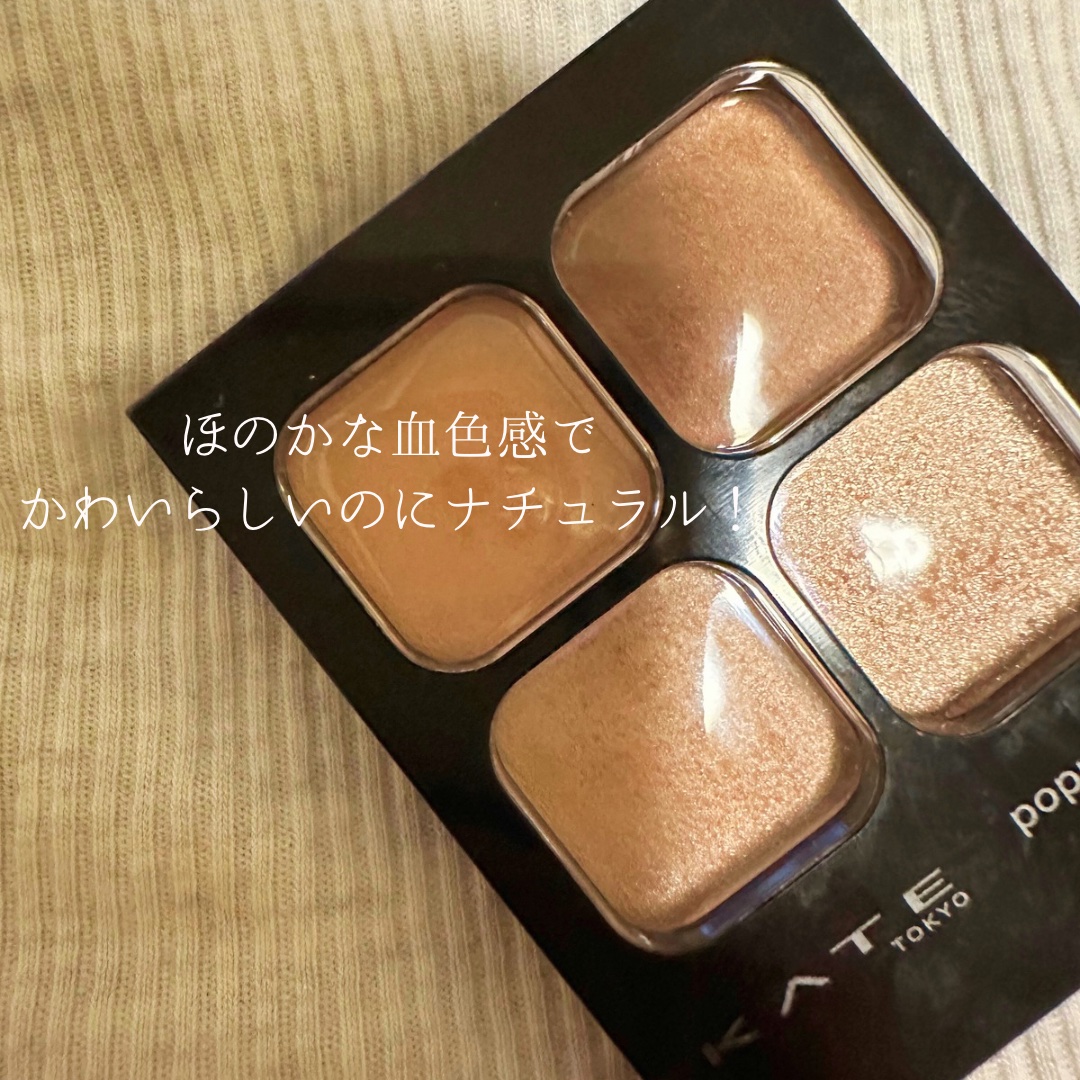 ケイト ポッピングシルエットシャドウ/KATE/アイシャドウパレットを使ったクチコミ（1枚目）