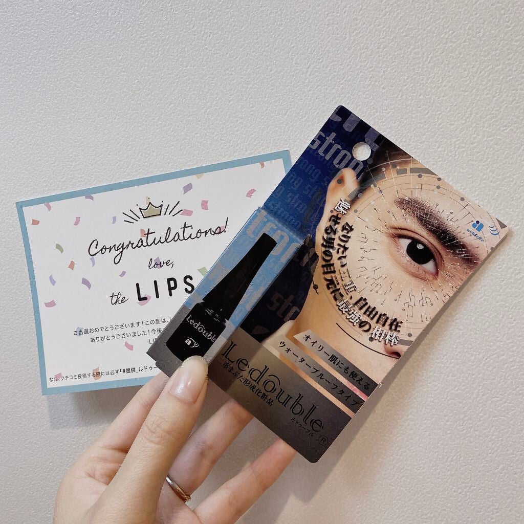 ルドゥーブルオム/ルドゥーブル/二重まぶた用アイテムを使ったクチコミ(1枚目)