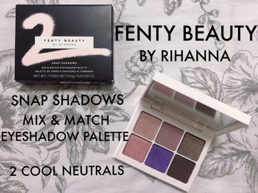 Snap shadows mix & match eyeshadow palette/FENTY BEAUTY BY RIHANNA/アイシャドウパレットを使ったクチコミ（1枚目）