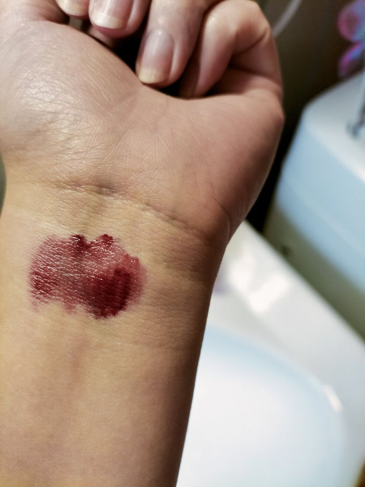 ジューシーリップティント/キャンメイク/口紅を使ったクチコミ（3枚目）