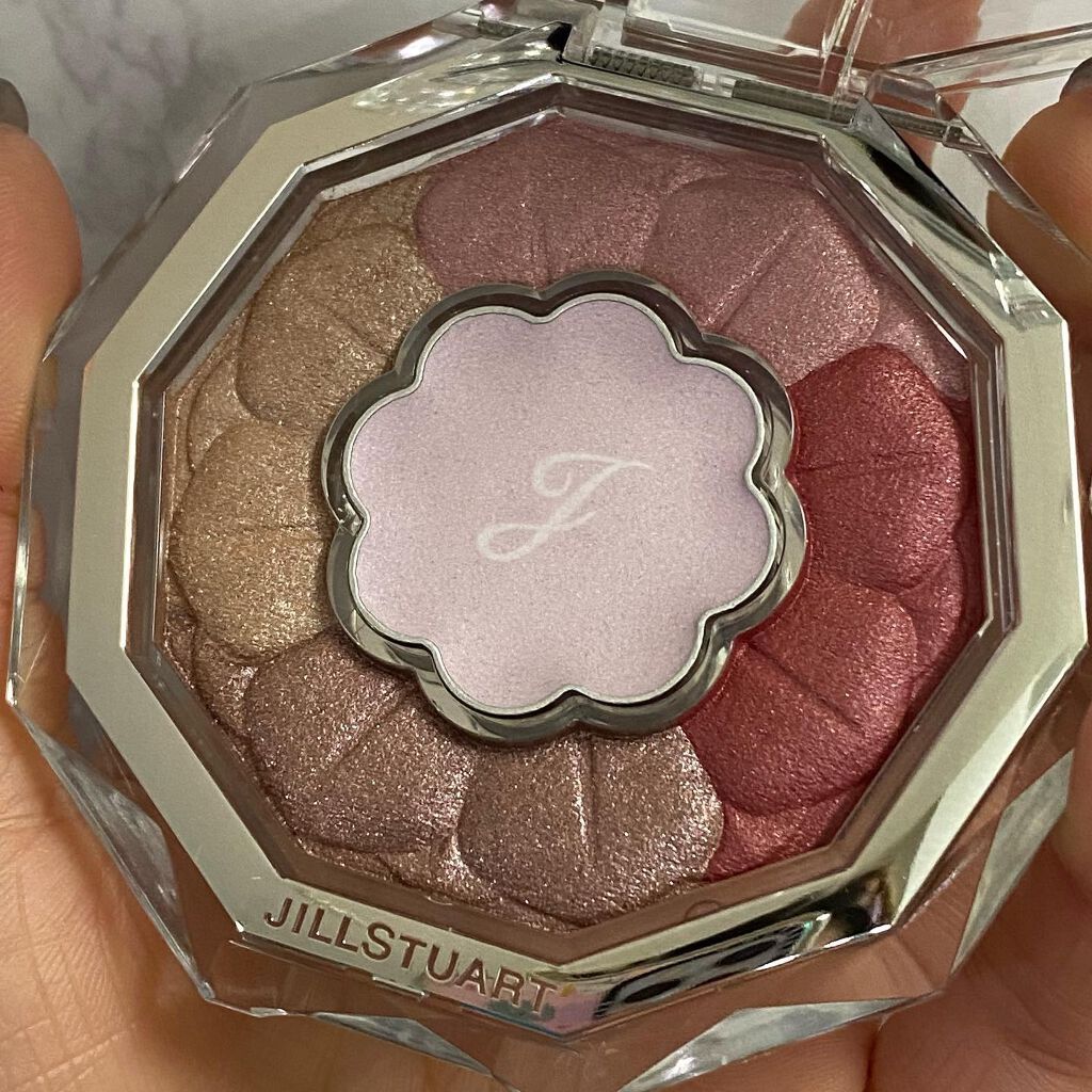 ジルスチュアート ブルームクチュール アイズ 05 dahlia blush/JILL STUART/アイシャドウパレットを使ったクチコミ（2枚目）