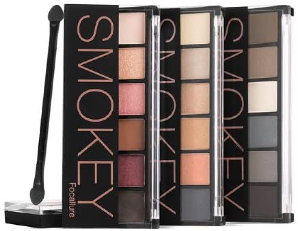 FOCALLURE 6 Colors SMOKEY Eyeshadow