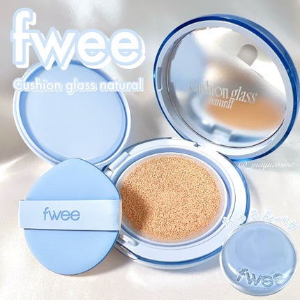 フィー クッションガラス ナチュラル/fwee/クッションファンデーションを使ったクチコミ(1枚目)