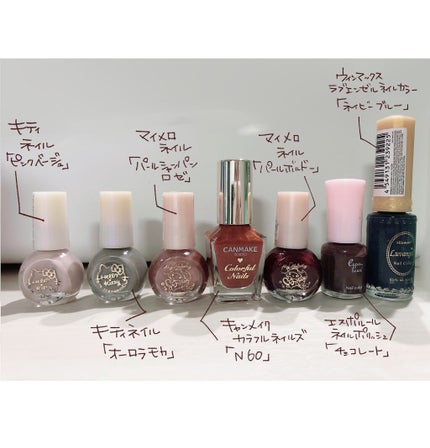 サンリオネイル/DAISO/マニキュアを使ったクチコミ(2枚目)