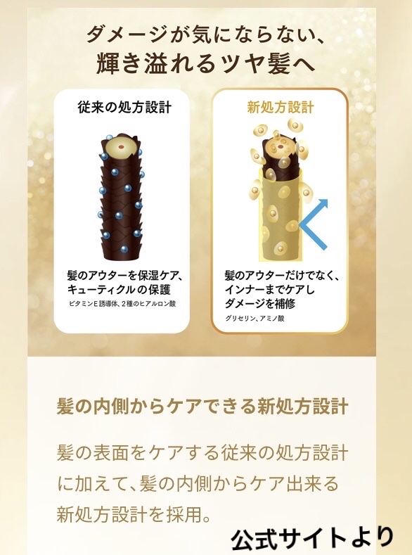 スーパーリッチシャイン ダメージリペア とろとろ補修ヘアクリーム/LUX/アウトバストリートメントを使ったクチコミ（3枚目）