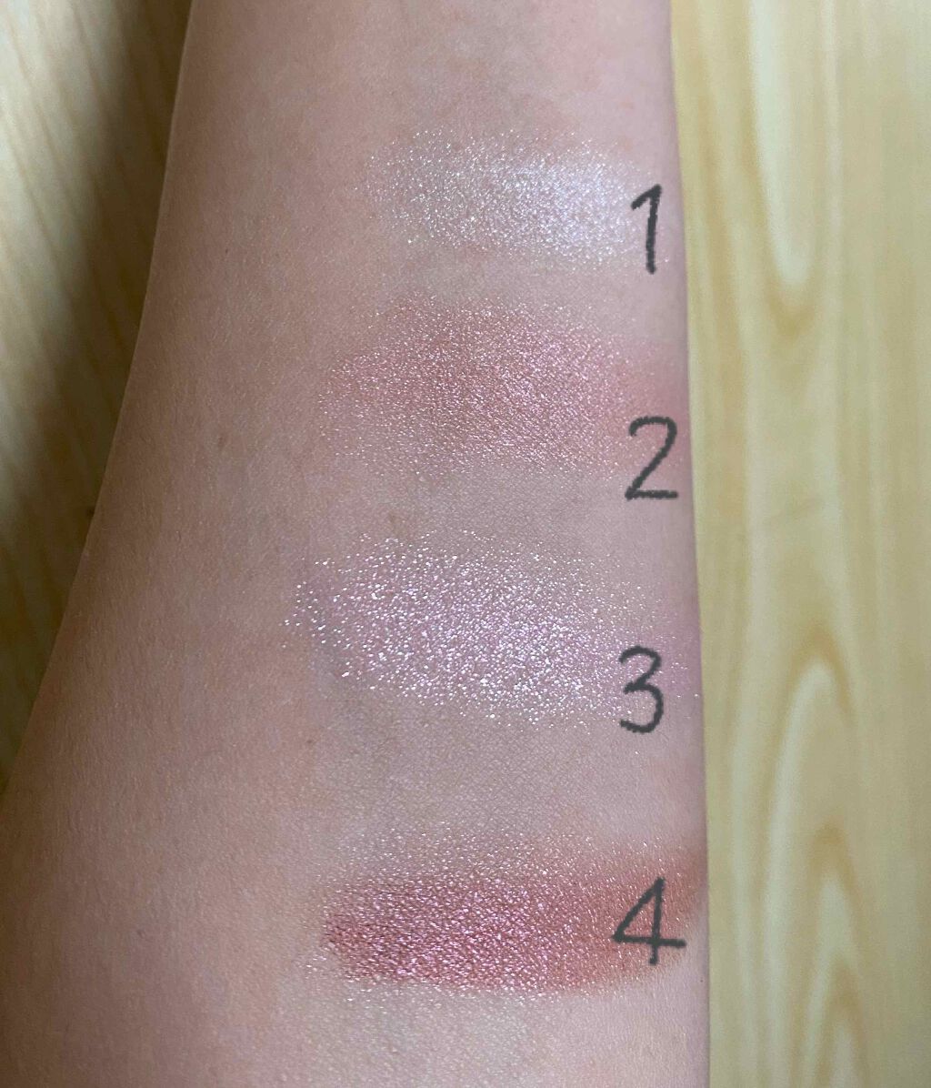 UR GLAM　VELVET EYE COLOR PALETTE バーガンディ/U R GLAM/アイシャドウパレットを使ったクチコミ（3枚目）