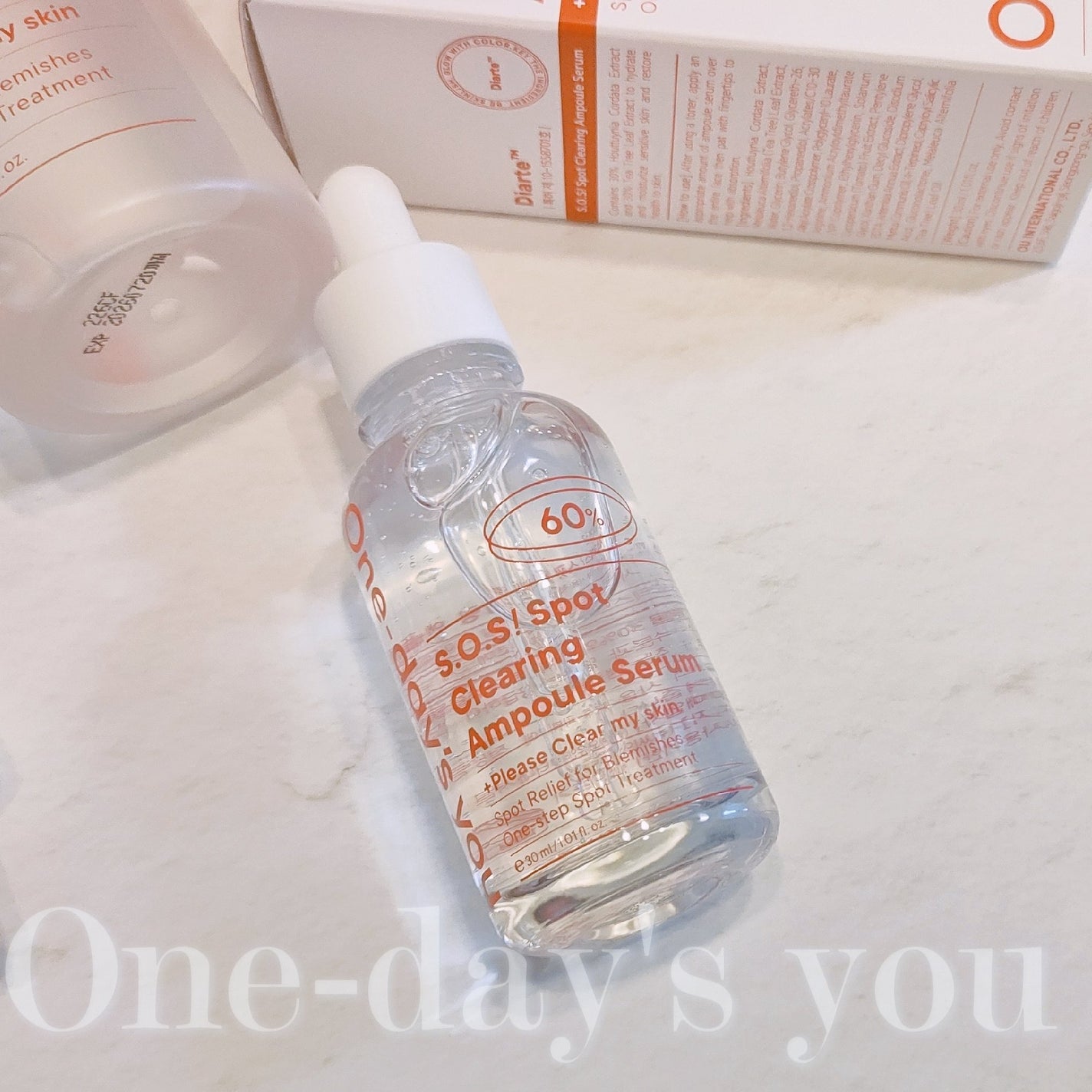 SOSスポットクリアトナー/One-day's you/化粧水を使ったクチコミ(4枚目)
