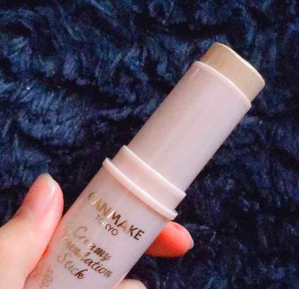 クリーミーファンデーションスティック/キャンメイク/その他ファンデーションを使ったクチコミ(2枚目)
