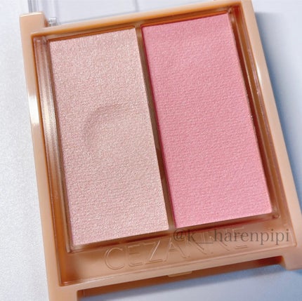 フェイスグロウカラー/CEZANNE/クリームハイライトを使ったクチコミ(2枚目)