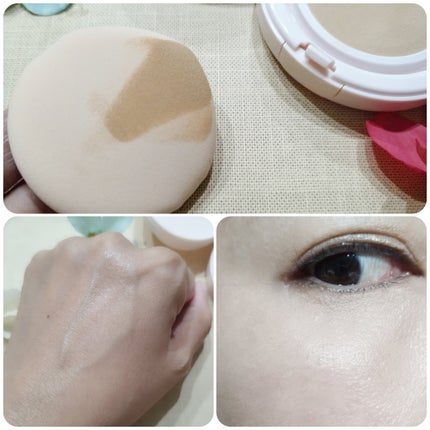 アクアリー スキンウェア カバー/ESPRIQUE/クッションファンデーションを使ったクチコミ(3枚目)