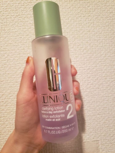 クラリファイング ローション 2 400ml/CLINIQUE/ブースター・導入液を使ったクチコミ（1枚目）