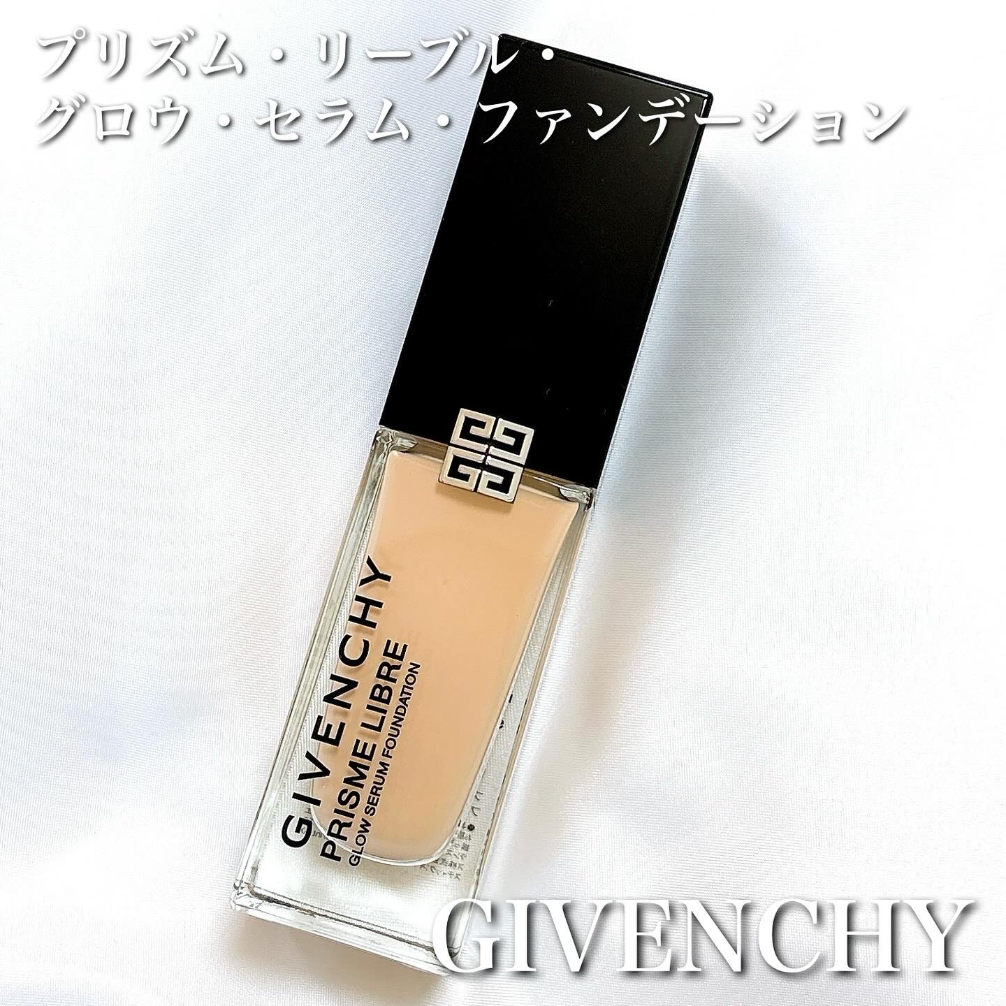 プリズム･リーブル･グロウ･セラム･ ファンデーション/GIVENCHY/リキッドファンデーションを使ったクチコミ（1枚目）