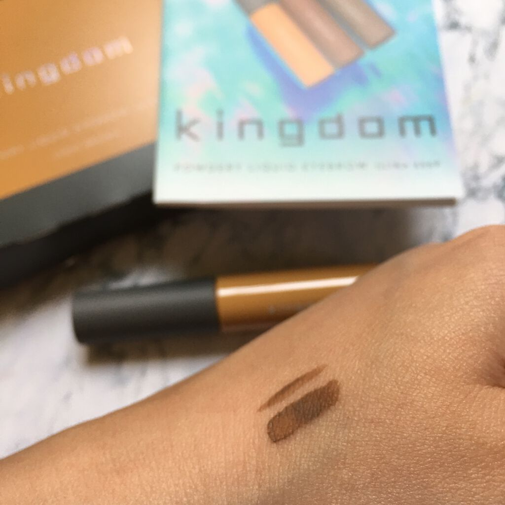 パウダリーリキッドアイブロウ ウルトラキープ /キングダム/リキッドアイブロウを使ったクチコミ(3枚目)