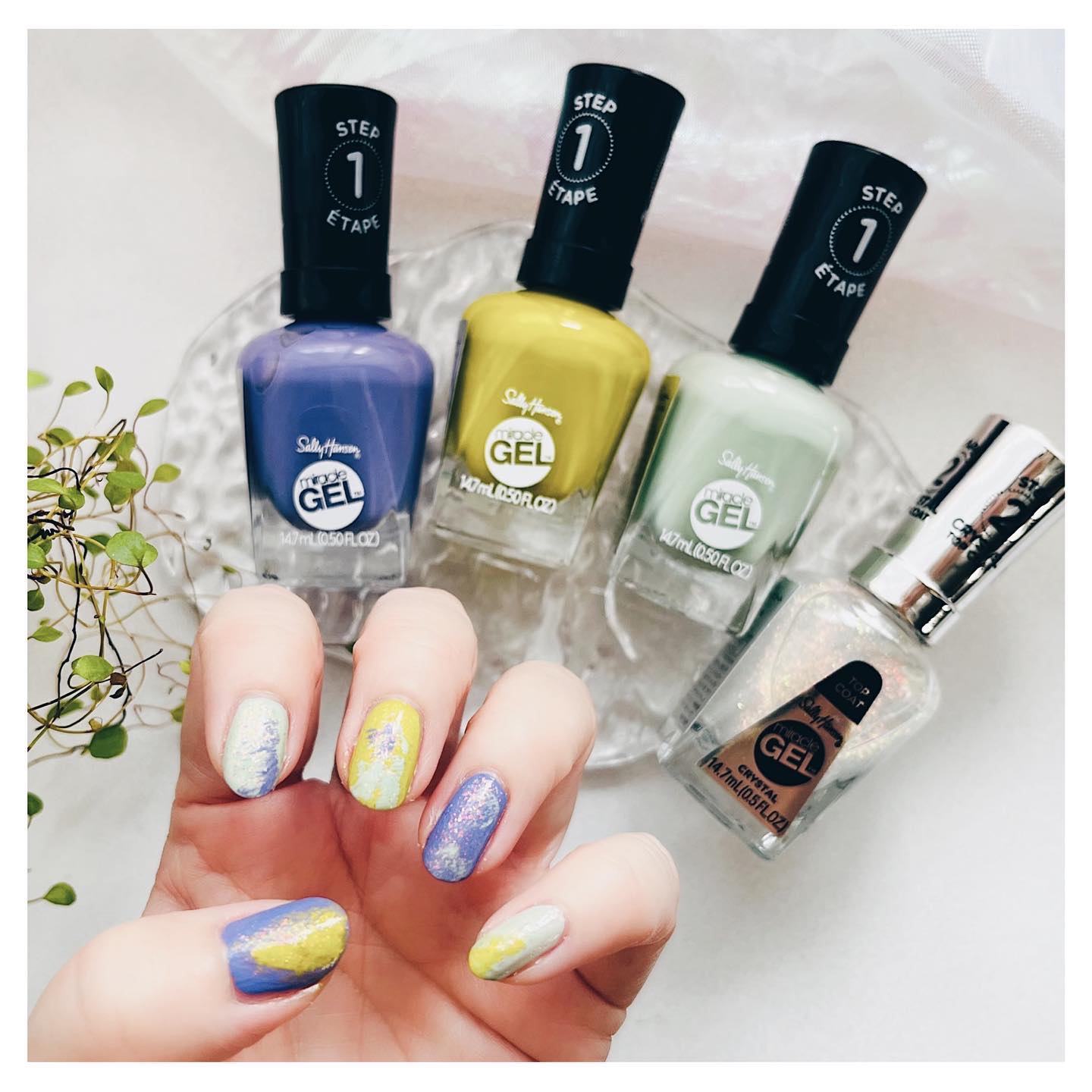 ジェルフィニッシュトップコート 105 クリスタル/サリーハンセン/ジェルネイルを使ったクチコミ（1枚目）